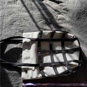 Stylish Black and Grey Tote Bag